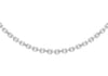 Sterling Silver 80 Flat Belcher  Chain 46m/18"9