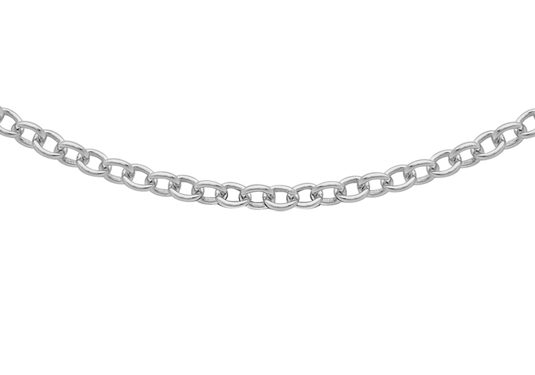 SILVER 035 ROLO Chain 36"9