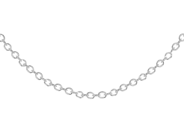 SILVER 050 ROLO Chain 16"9