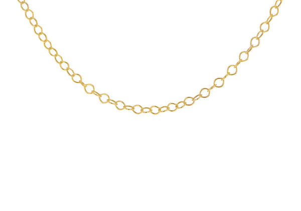 Sterling Silver Yellow Gold Plated 30 Belcher  Chain 41m/16"9