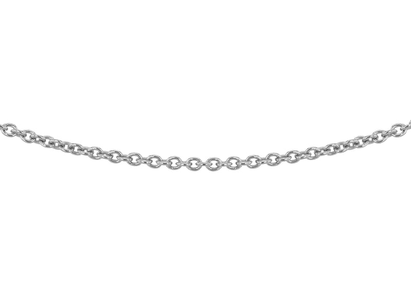 Sterling Silver 25 Fine Belcher Chain