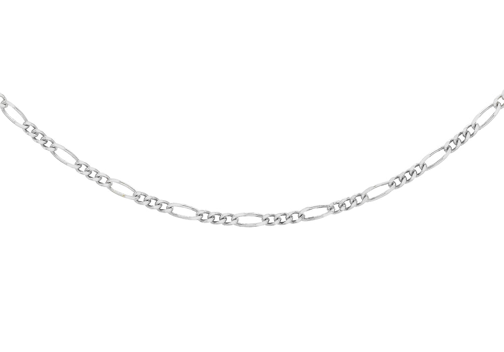 Sterling Silver Figaro Chain 41m/16"9