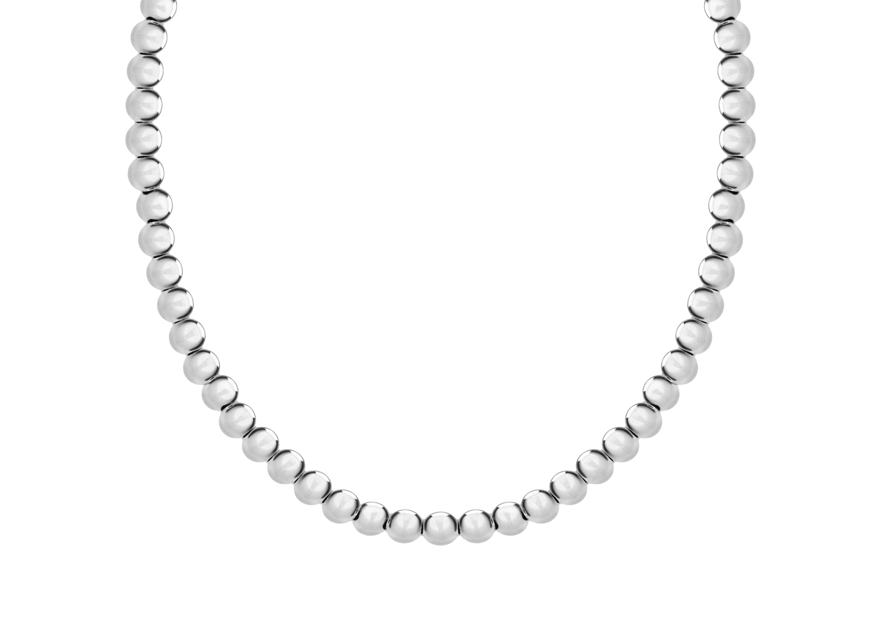Sterling Silver Ball Necklace – Harper Kendall