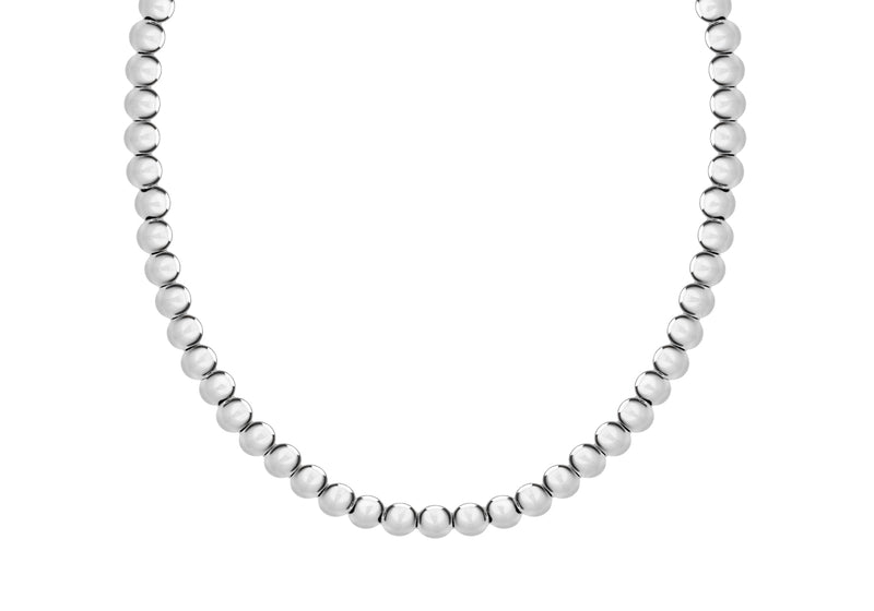SILVER 6MM XL BALL Necklace  179