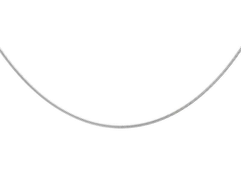 Sterling Silver 018 Round Snake Chain 41m/16"9