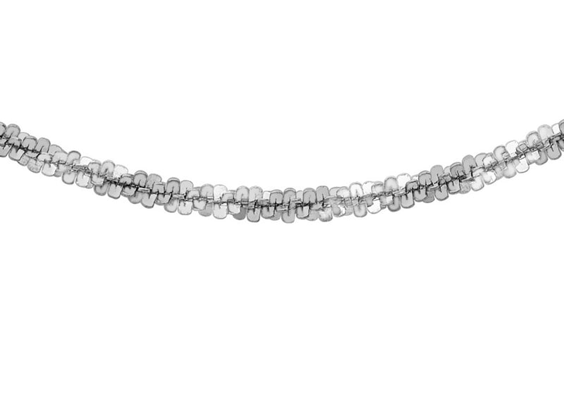 Sterling Silver Rhodium 40 Tocalle Chain 