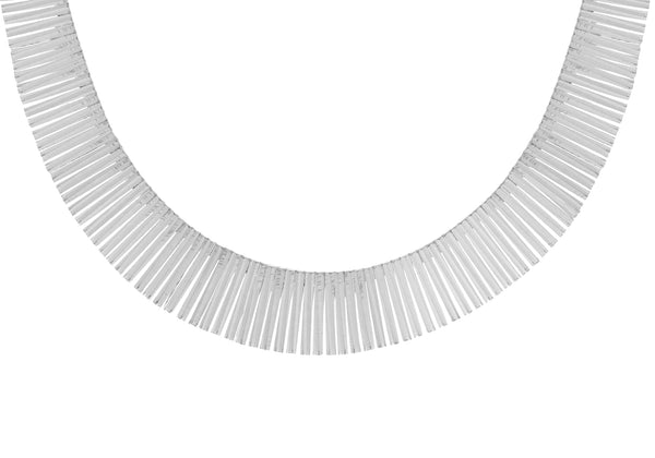 Sterling Silver Cleopatra Necklace 17"9