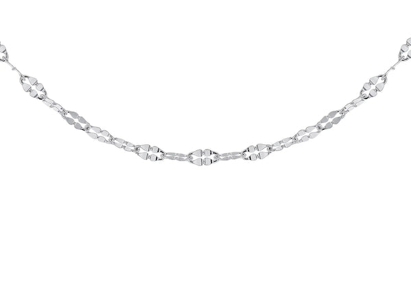 Sterling Silver Forzatina Link Chain