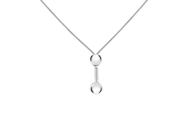 SILVER MULTIWEAR BEAD SN 18+2"9