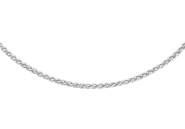 Sterling Silver Adjustable Spiga Slider Chain 51m/20"9