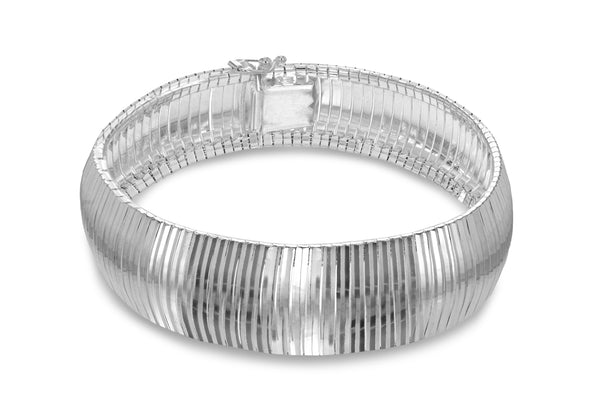 Sterling Silver Cleopatra Bracelet 7.5"9