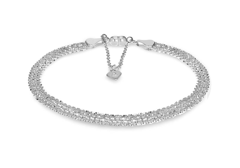 Sterling silver safety deals chain for bracelet