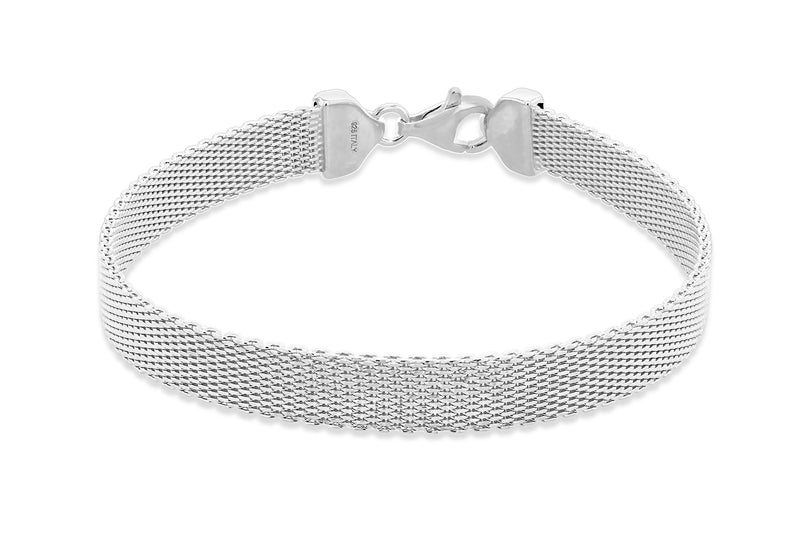 Yellow Gold Plated Sterling Silver Diamond Cut Reversible Bracelet