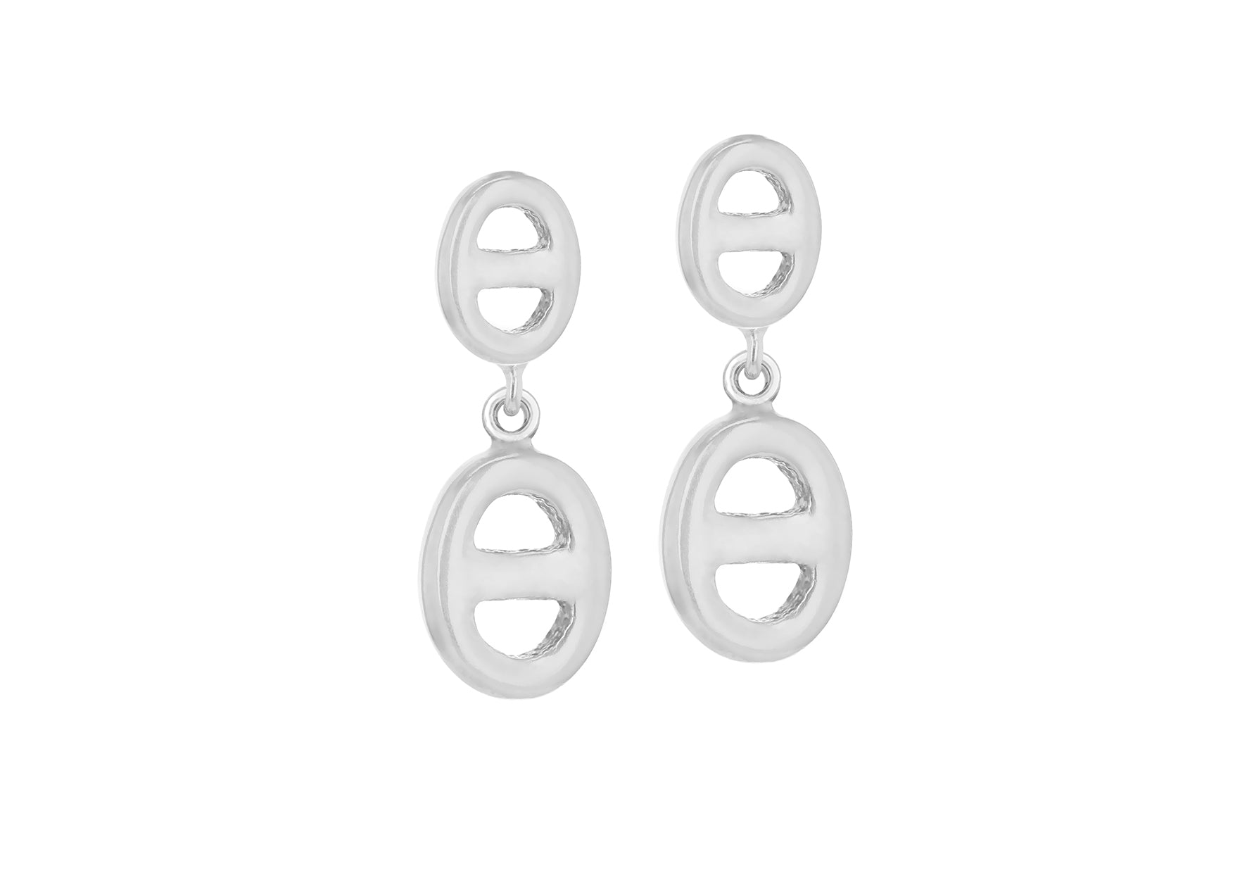 Sterling Silver Mini Rambo Drop Earrings