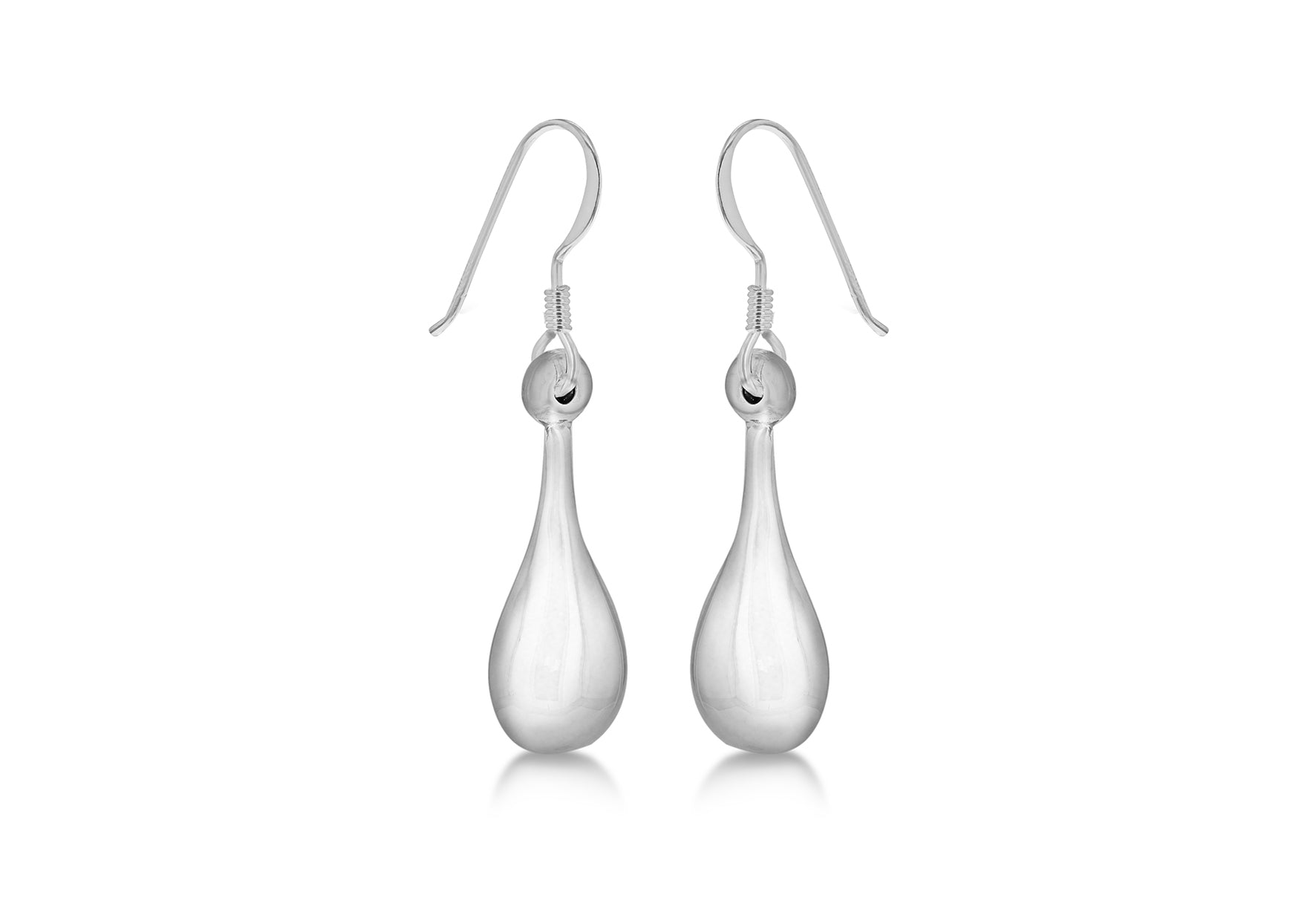 Sterling Silver Teardrop Earrings