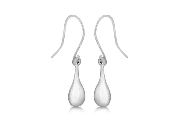 SILVER ES2229 TEARDROP EARRing