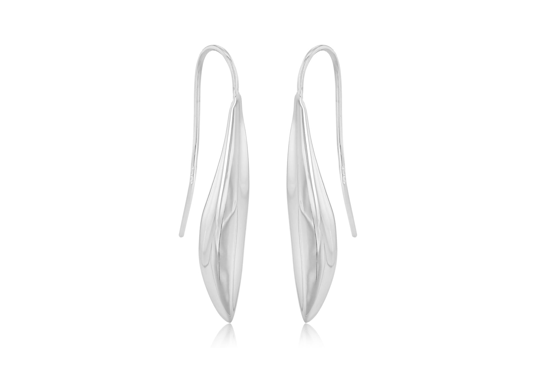 Sterling Silver Organic Bomb Earrings 