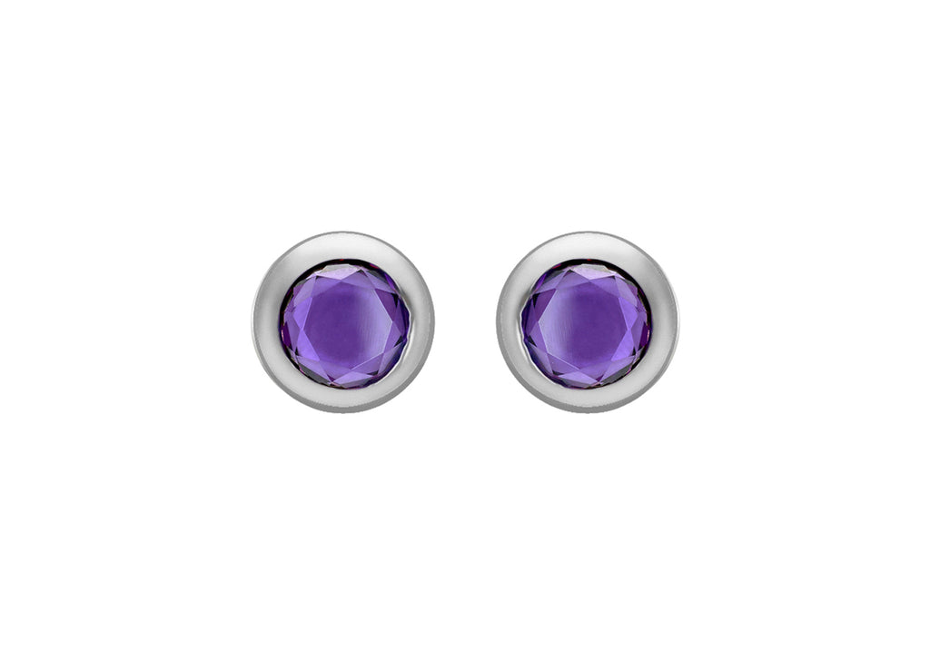 SILVER RHO AMYZirconia  RUBOVER STDER9
