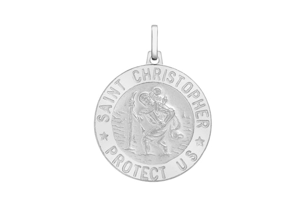 Sterling Silver St'hristopher Pendant