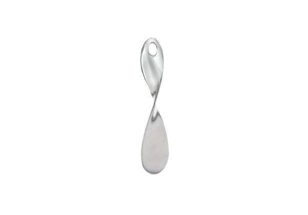 Sterling Silver 11.2mm x 51mm Half Twist Pendant