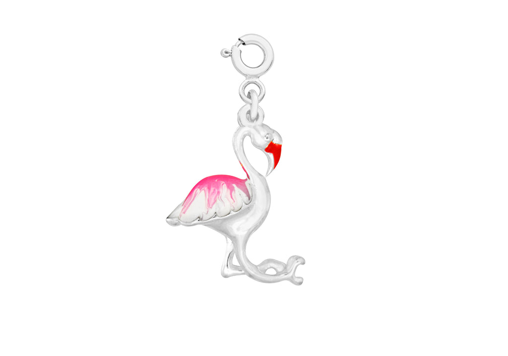 Charm flamingo pandora clearance