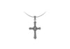 Sterling Silver Marcasite Gothic Cross Pendant