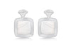 Sterling Silver Square Cufflinks