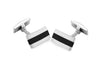 Sterling Silver Black Agate Cufflinks