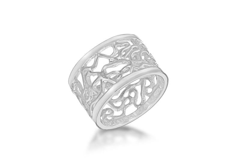 SILVER WIRE BAND Ring
