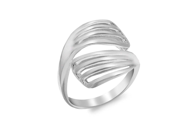 SILVER CrossOVER Fancy  Ring