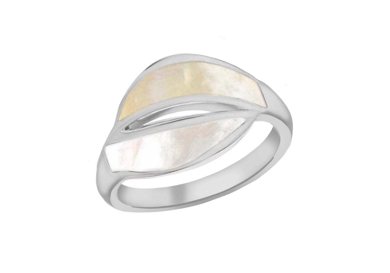 SILVER R397 MOP Ring