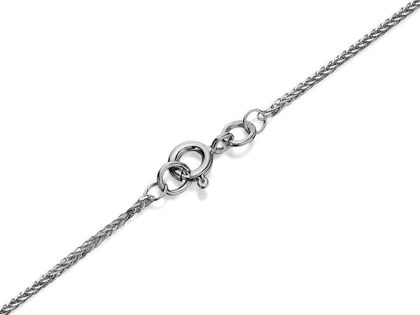 9ct White Gold 030 Spiga Chain