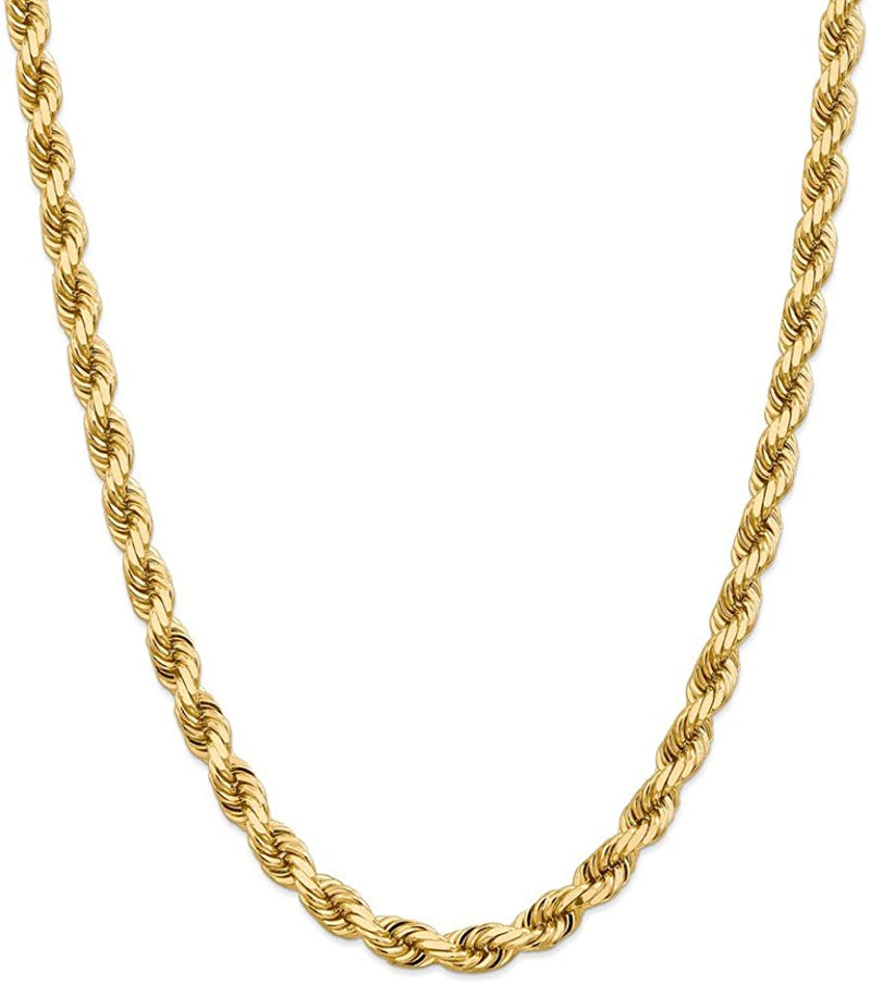 9ct Yellow Gold 80 Rope Chain