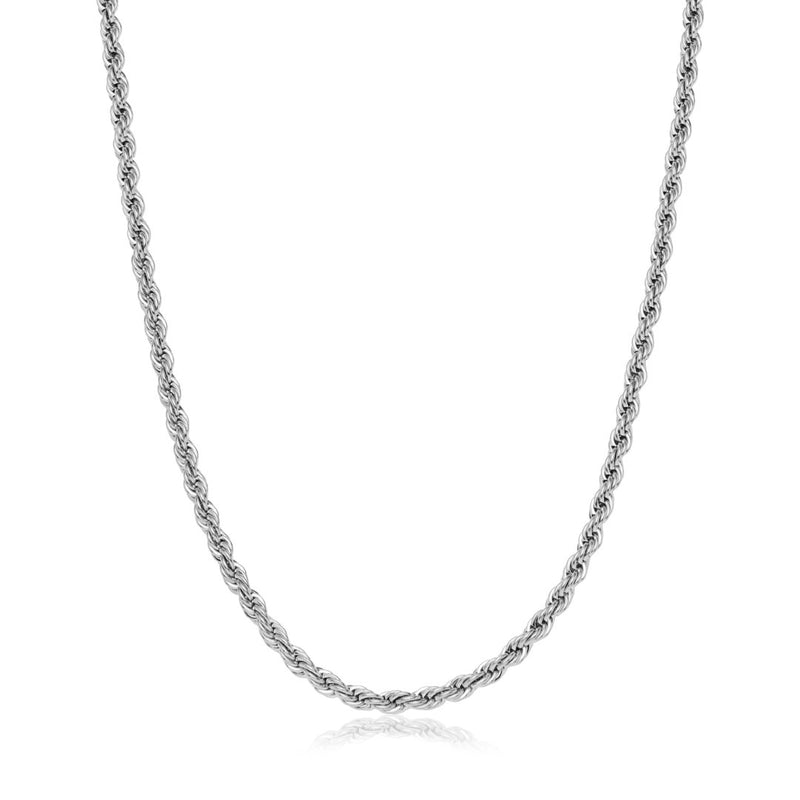 Sterling Silver Rope Chain