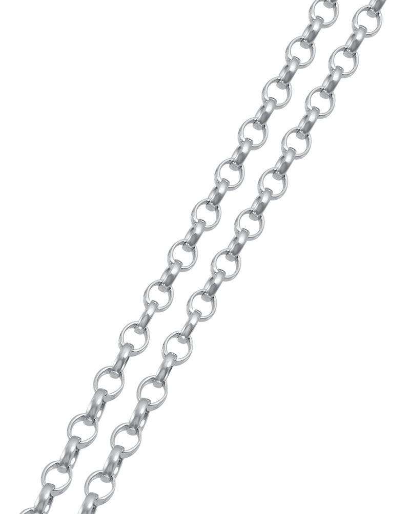 Sterling Silver Belcher Chain Necklace