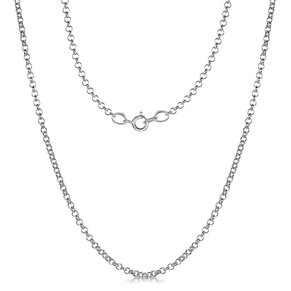Sterling Silver 1.9mm Belcher Chain
