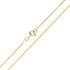 18ct Yellow Gold Slim Spiga Chain