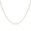 9ct Gold 25 Diamond Cut Curb Chain