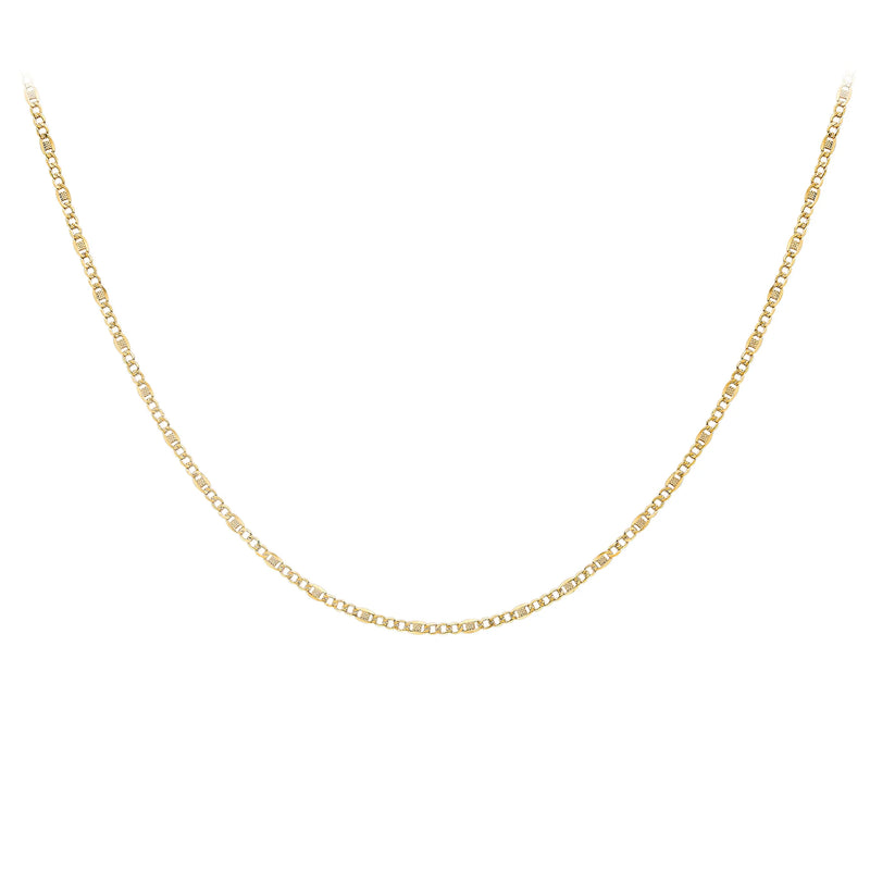 9ct Yellow Gold Rambo Curb Chain