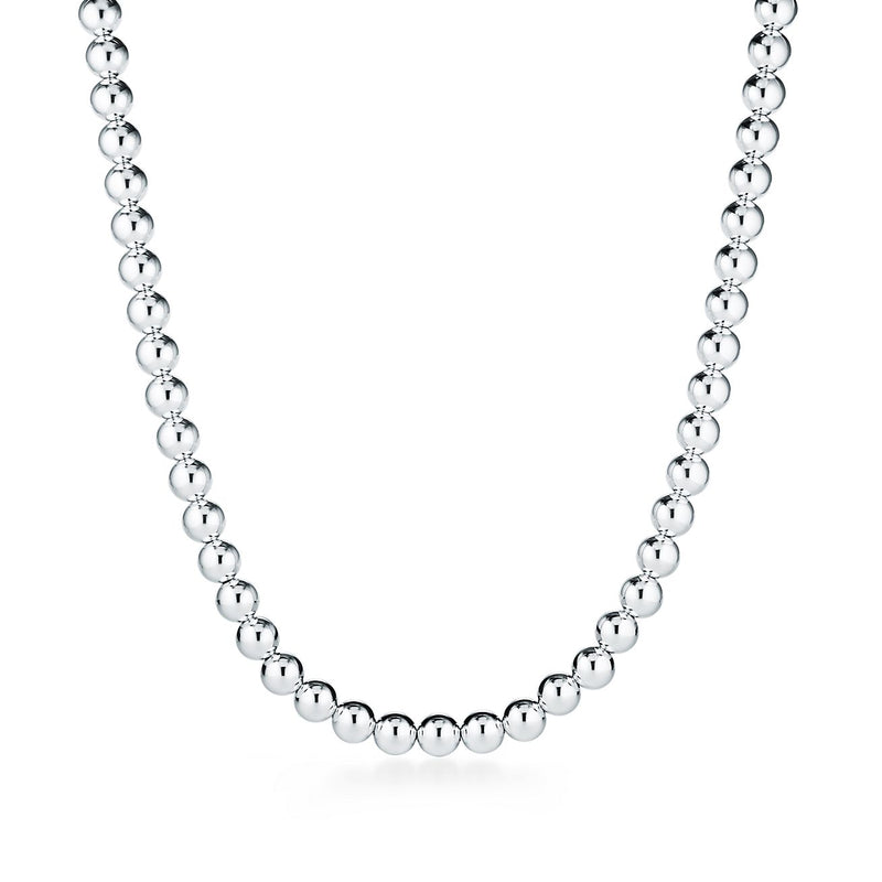 Sterling Silver Polished Ball Necklace