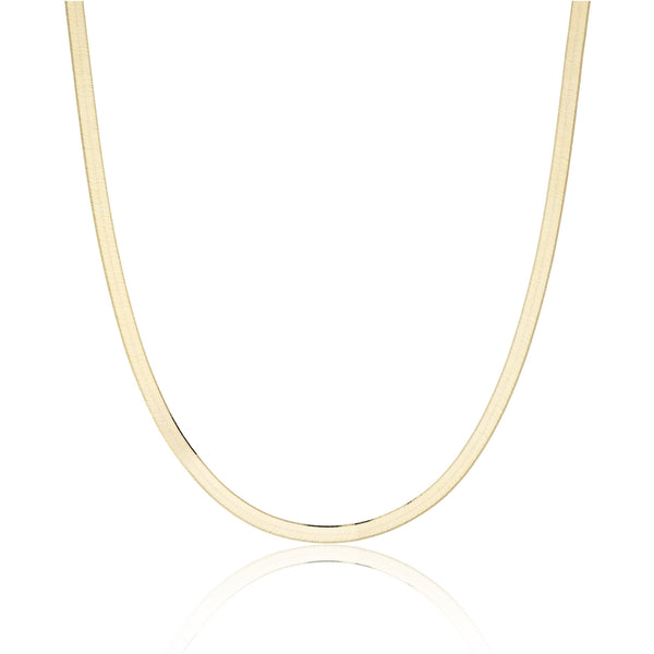 9ct Yellow Gold 35 Herringbone Chain