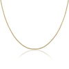 18ct Yellow Gold Shiny Snake Chain