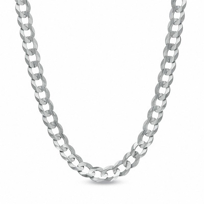 Sterling Silver 150 Diamond Cut Curb Chain