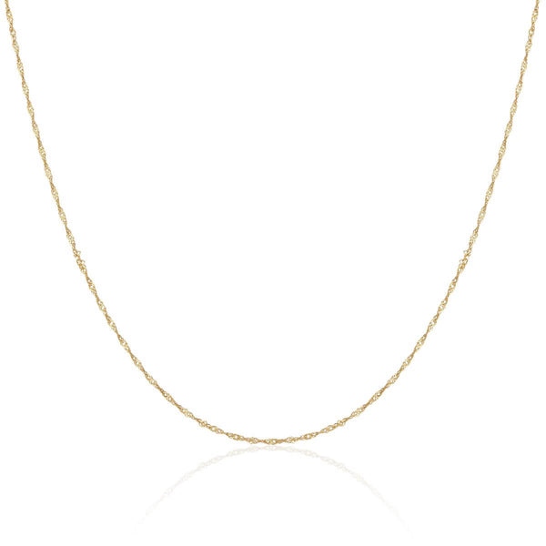 9ct Yellow Gold 20 Prince of Wales Chain