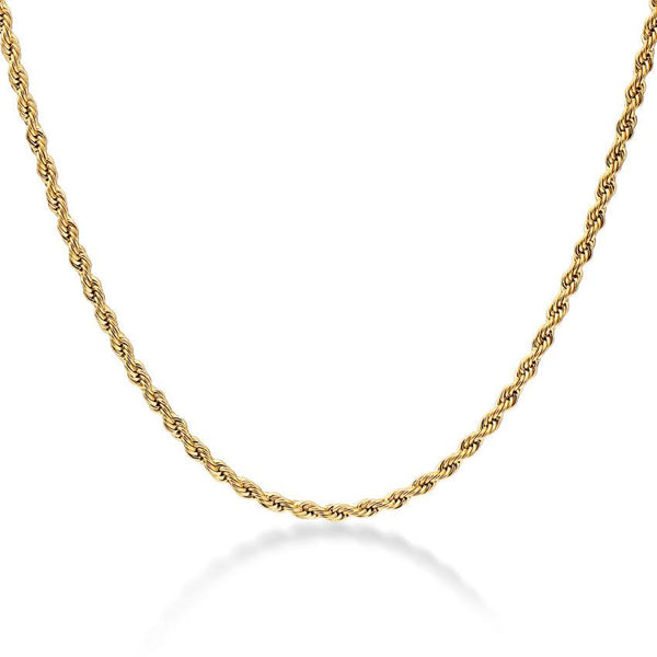 9ct Yellow Gold 60 Rope Chain