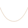 9ct Rose Gold 20 Twist Curb Chain